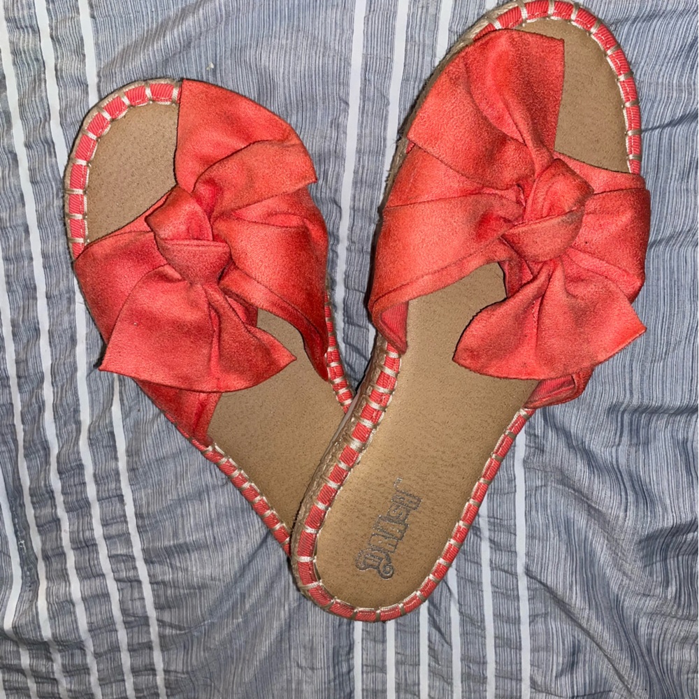 Coral Boho sandals
